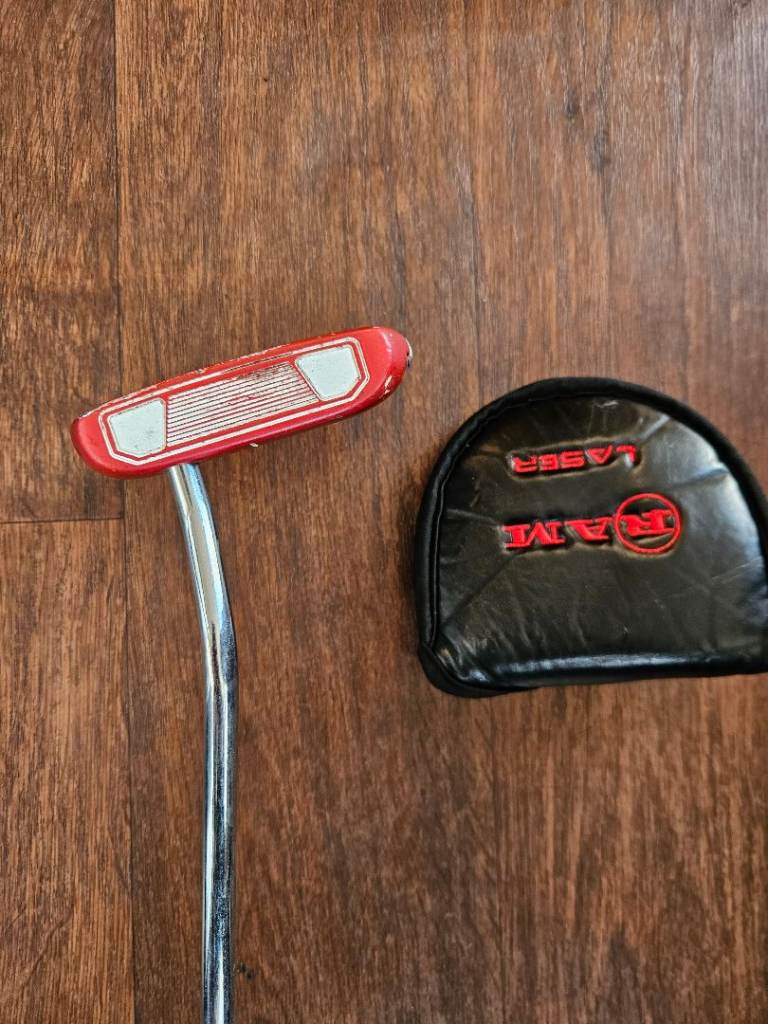 RAM Laser sabertooth golf Putter with headcover