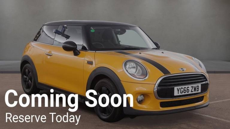2016 MINI Hatch 1.5 Cooper D 3dr HATCHBACK DIESEL Manual