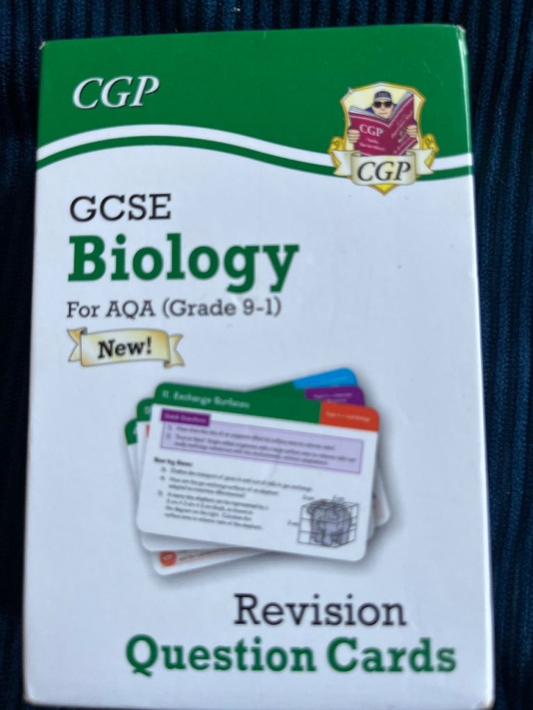 AQA GCSE Biology revision cards