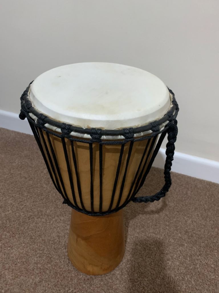 Small Djembe drum, 8.6” head