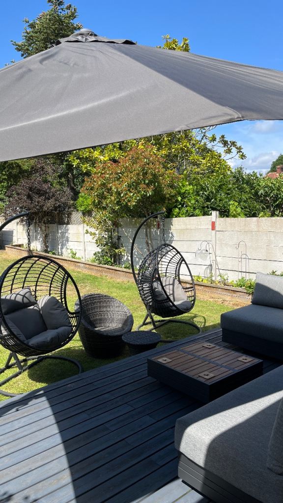 Egg chair frame only x 2