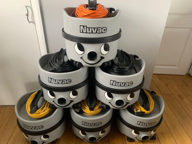 Numatic Nuvac commercial hoovers