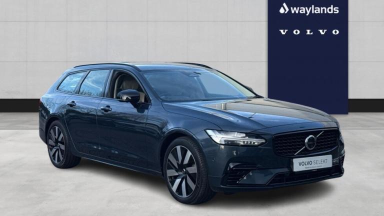 2024 Volvo V90 Plus, T6 AWD Plug-in hybrid, Electric/Petrol, Dark Estate Petrol Parallel PHEV Aut...