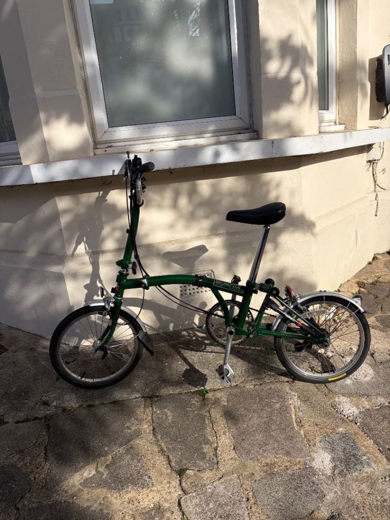 Brompton folding bike