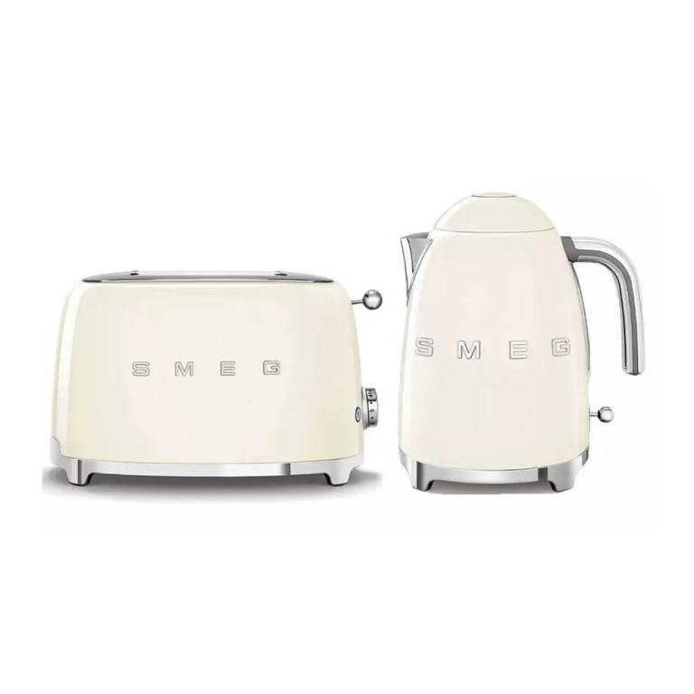 Brand new smeg kettle and 4 toaster