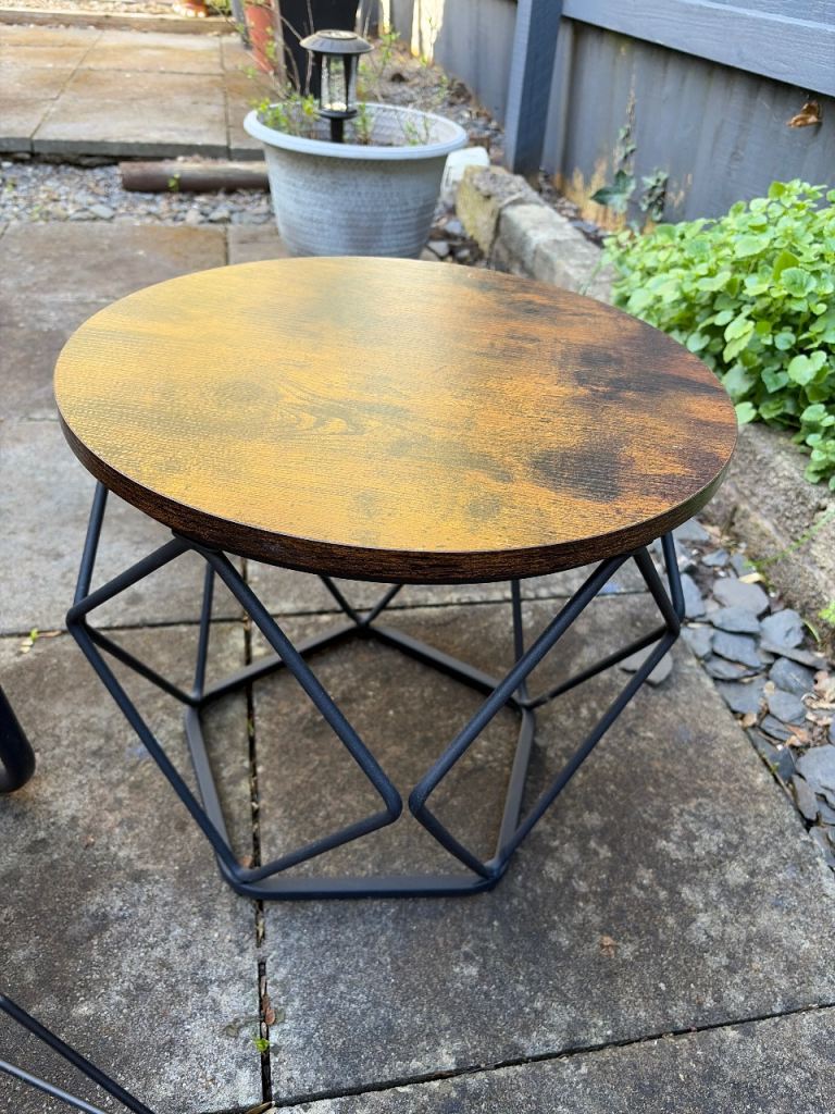 Rustic side table 