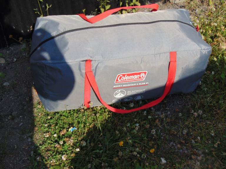 Coleman Rocky Mountain 5 Plus XL. Blackout Bedroom Tent. No Poles.