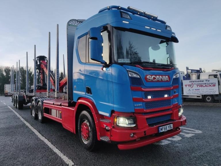 2018 Scania R580 V8 6x4 timber truck