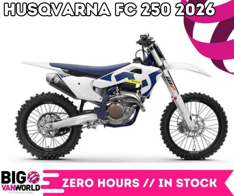 Husqvarna FC 250 2026 - ALWAYS CHEAPEST - Zero Hours - PX Welcome - Nationwide D