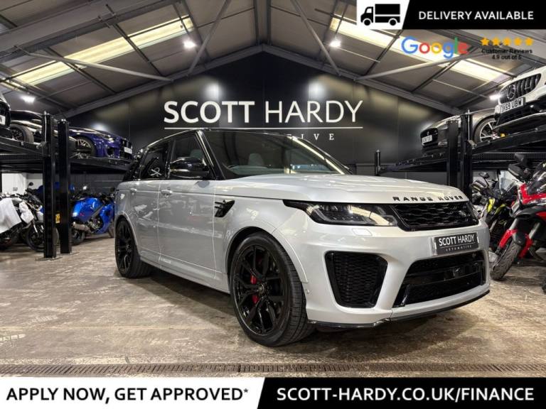 2021 21 LAND ROVER RANGE ROVER SPORT 5.0 P575 V8 GPF SVR SUV 5DR PETROL AUTO 4WD