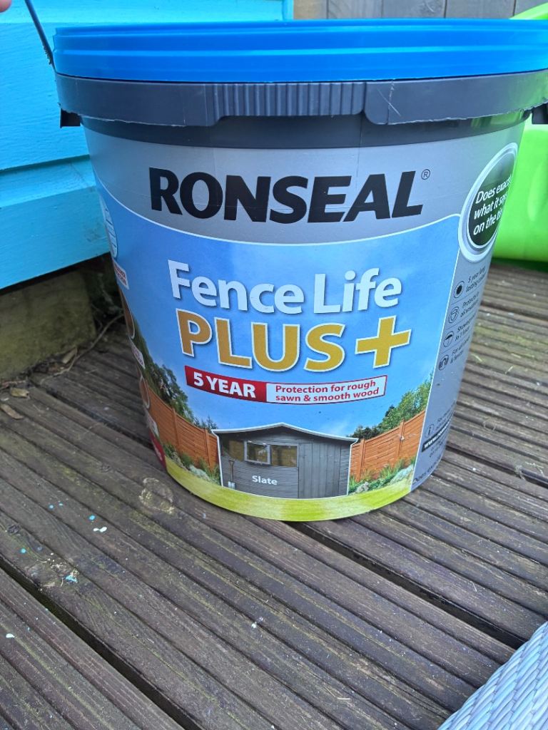 Cuprinol fence life - slate 