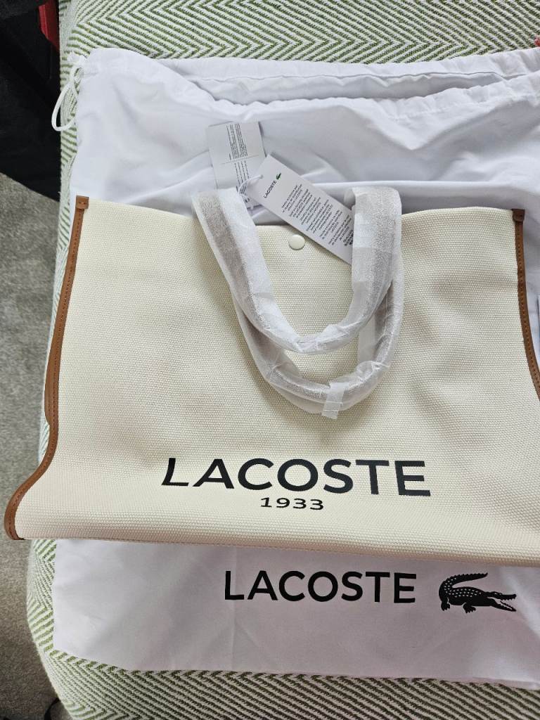 Lacoste shopping bag