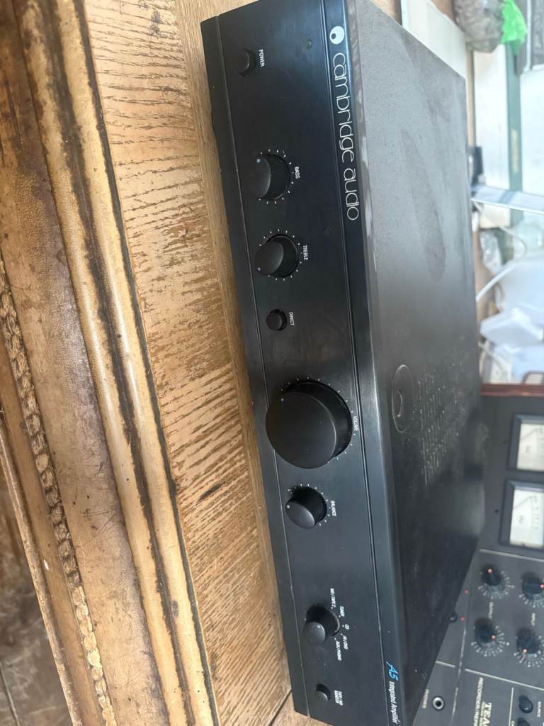Cambridge Audio A5 Integrated Amp — MM Phono, Bi-Wire, Boxed
