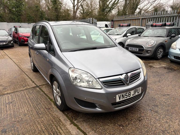 2008 Vauxhall Zafira 1.8 16V Exclusiv MPV 5dr Petrol Manual Euro 4 (140 ps) MPV Petrol Manual