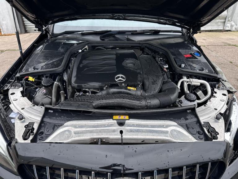 2021 70 REG MERCEDES C-CLASS COUPE AMG LINE MHEV DAMAGED REPAIRABLE SALVAGE