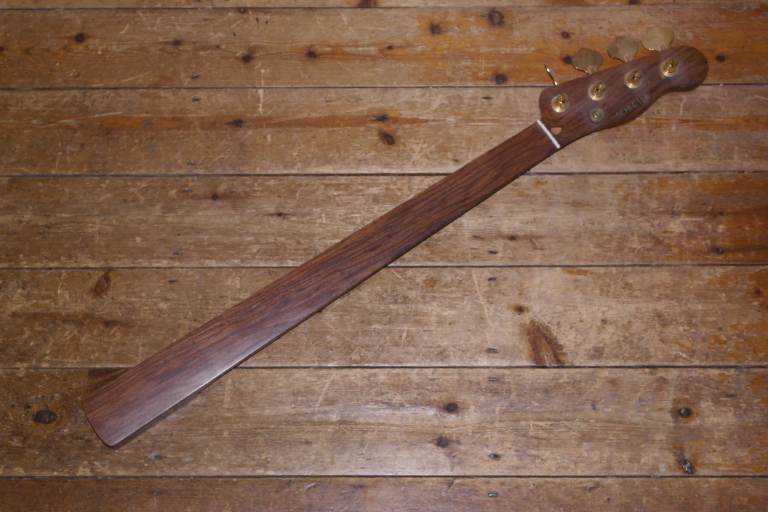 Late 70s/early 80s Schecter USA Van Nuys solid rosewood fretless Precision bass neck Fender 50s head
