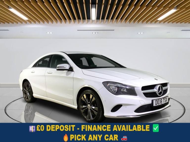 2018 Mercedes-Benz CLA 1.6 CLA180 Sport Coupe 4dr Petrol 7G-DCT Euro 6 (s/s) (122 ps) Saloon Petr...