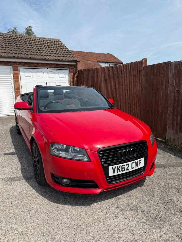 Audi, A3, Convertible,FSH,  2012, Manual, 1598 (cc), 2 doors