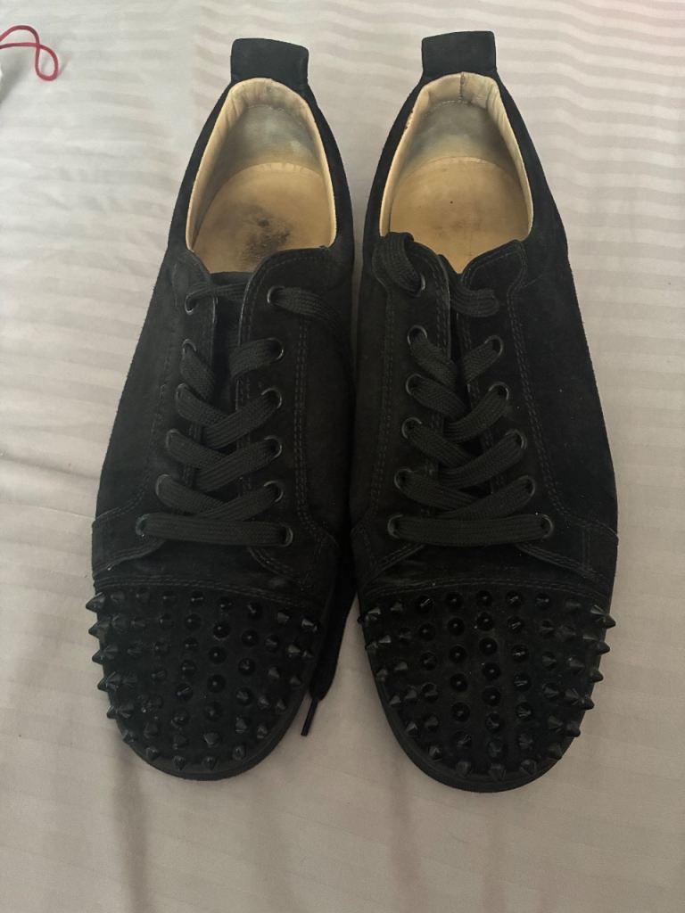 Christian Louboutin Men's Louis Junior Spikes