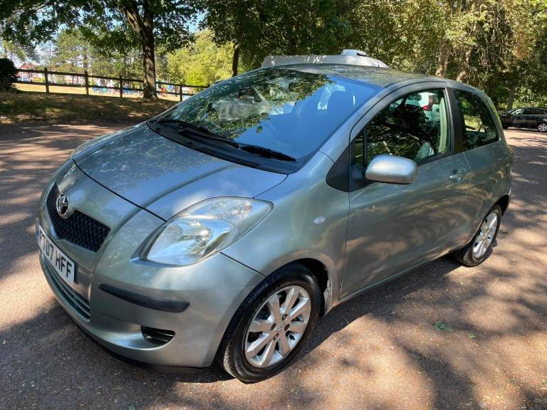 2007 TOYOTA YARIS ZINC VVT-i MMT AUTOMATIC ULEZ COMPLAINT LOW MILEAGE HPI CLEAR