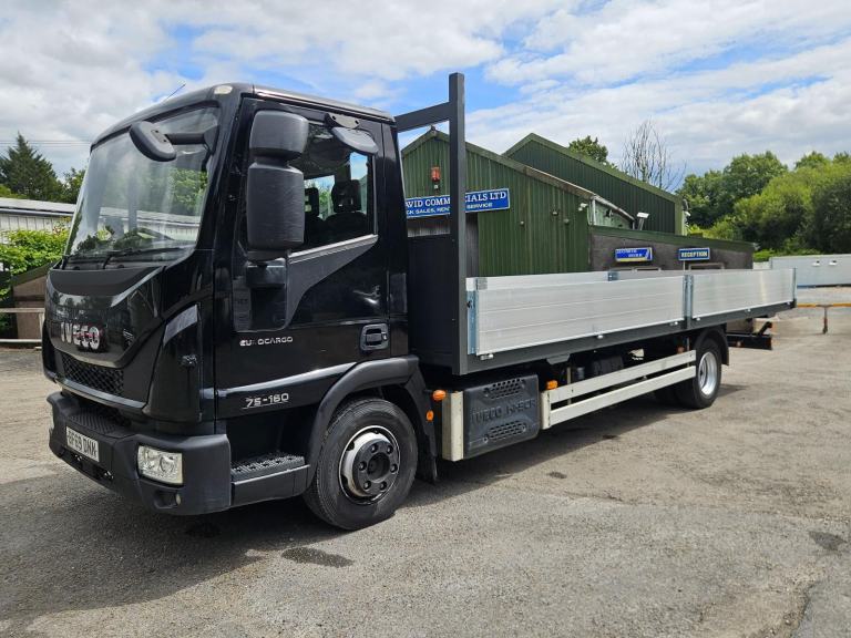 2020 Iveco 7.5 ton 21ft drop side truck/low kms/ warranty/new mot