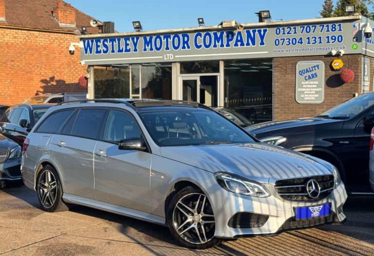 2016 Mercedes-Benz E Class E220 BlueTEC AMG Night Ed Premium 5dr 7G-Tronic ESTATE DIESEL Automatic
