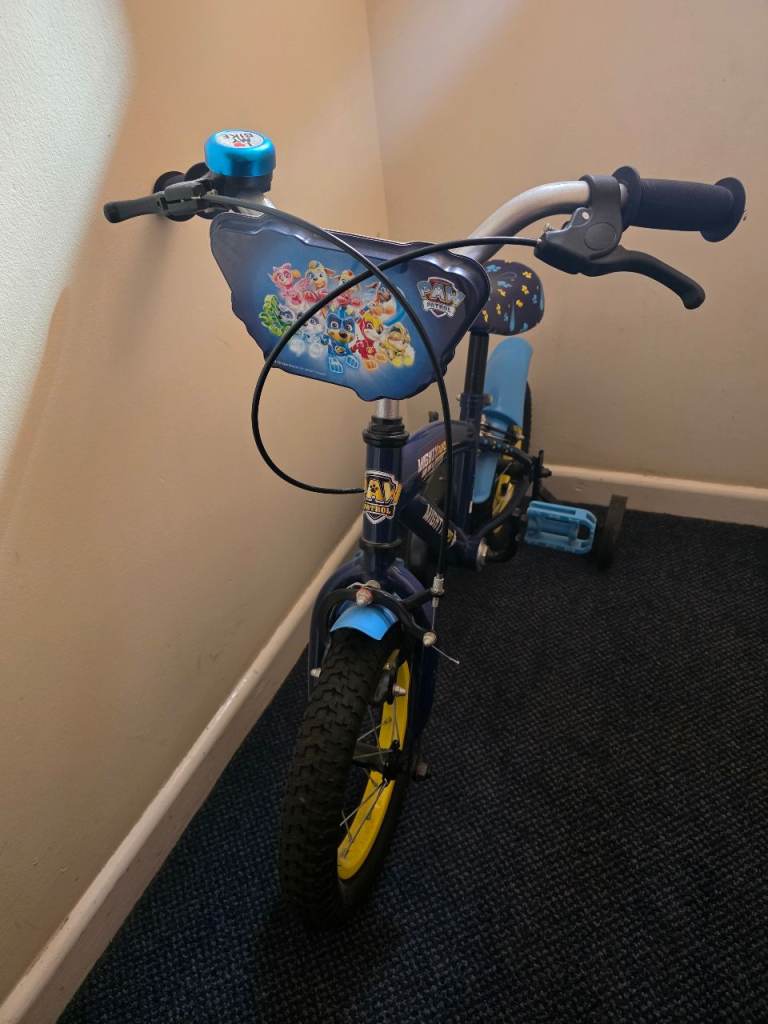 Paw patrol kids bike 