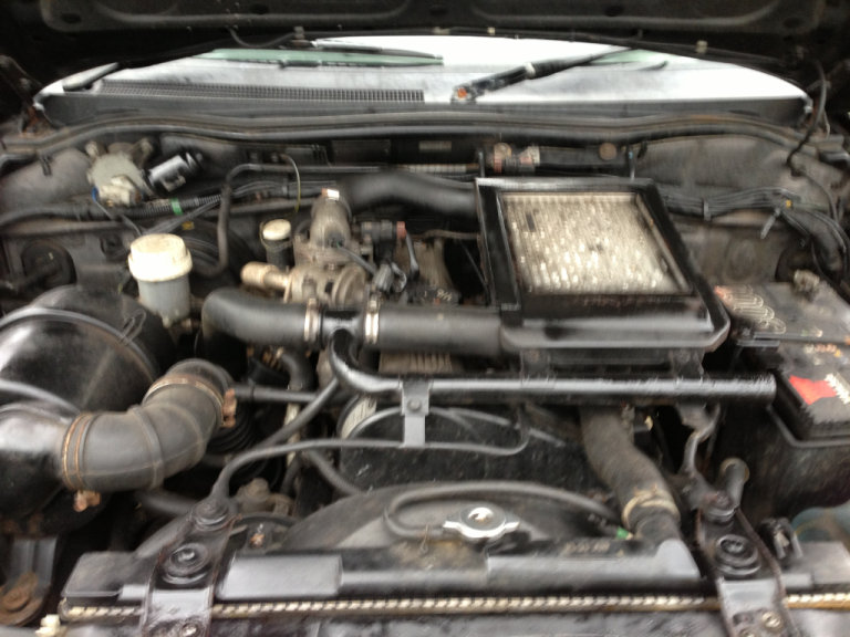 MITSUBISHI L2004X4 WARRIOR COMPLETE ENGINE 4D56 ONLY 61K FITS 02-2007  DELIVERY