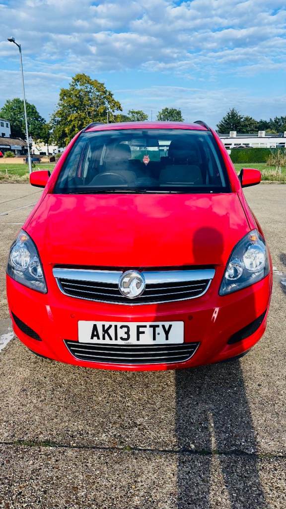 Vauxhall, ZAFIRA, MPV, 2013, Manual, 1598 (cc), 5 doors