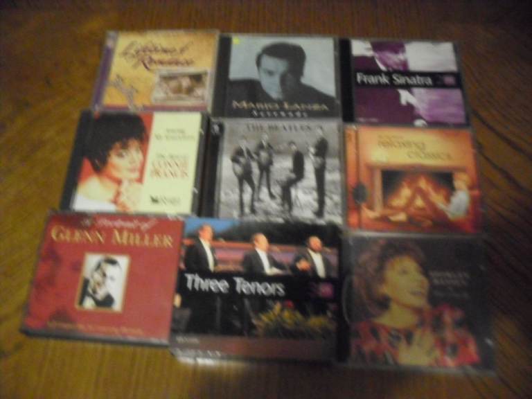 CDs 78. 1930 to 1960 artists and music 