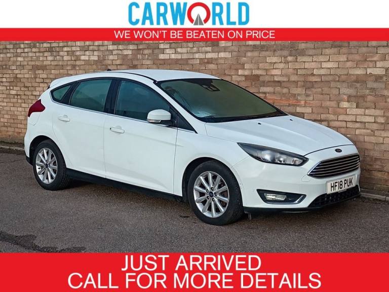 2018 Ford Focus 1.0T EcoBoost Titanium Hatchback 5dr Petrol Auto Euro 6 (s/s) (125 ps) Hatchback ...