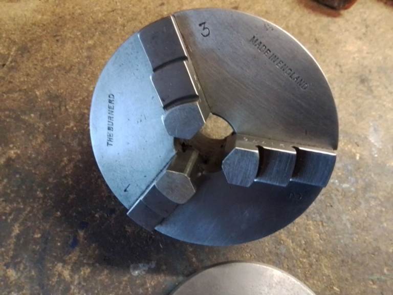 Myford  Burnerd 4 inch 3 jaw chuck