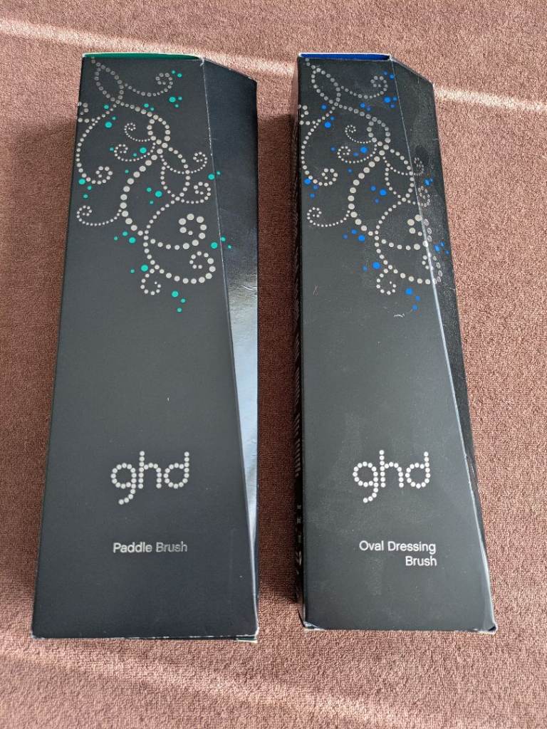 ghd paddle & oval dressing brushes