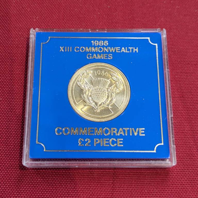 £2 1986 Two Pounds - XIII Commonwealth Games Glasgow