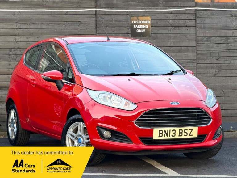2013 Ford Fiesta 1.0 Zetec Euro 5 (s/s) 3dr HATCHBACK Petrol Manual