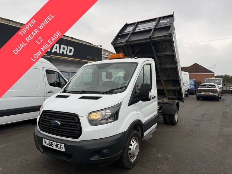 2018 Ford Transit 350 EcoBlue 2.0 SINGLE CAB L2 DRW Tipper Manual Diesel 2.0 2dr Tipper Manua Tip...