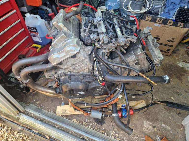 Honda vfr 800 fi engine complete 