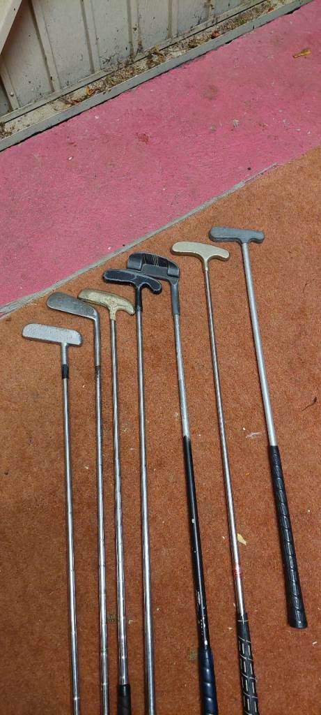 A mix bag of putters