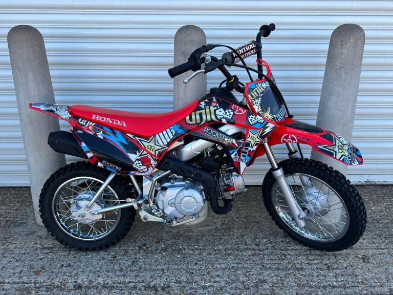 DANNYS DIRT BIKES HONDA CRF 110 2022 CRF110 E-START IDEAL STARTER BIKE KLX 110 
