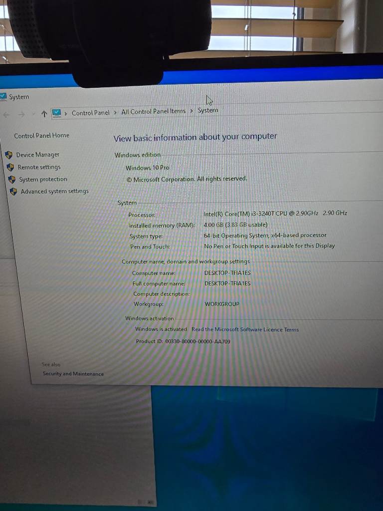 Lenovo ThinkCentre M72E Desktop PC - Good Condition "Micro PC" 