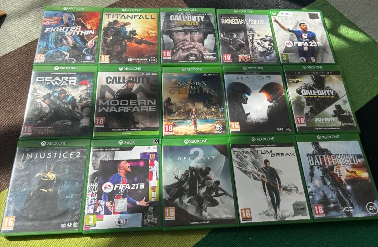 Xbox one 15 games bundle 