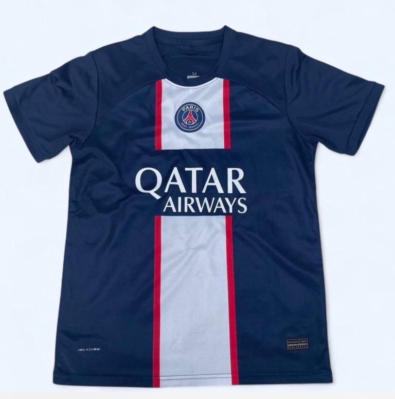 Qatar Football Shirt Size M Blue