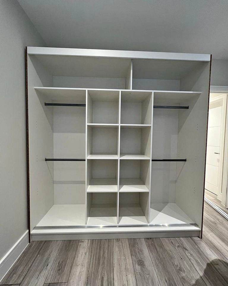 Sliding mirror wardrobe available brand new condition