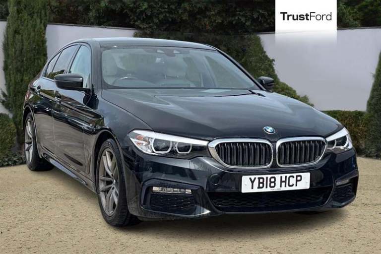 2018 BMW 5 Series 520d M Sport 4dr Auto- Heated Front Seats Semi-Auto Saloon Diesel Manual