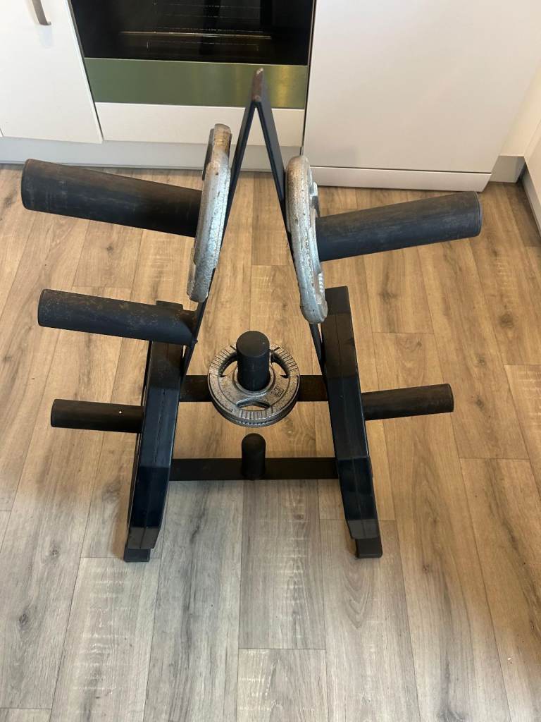 Olympic plate holder 