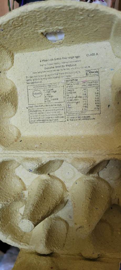 Paper egg cartons wanted