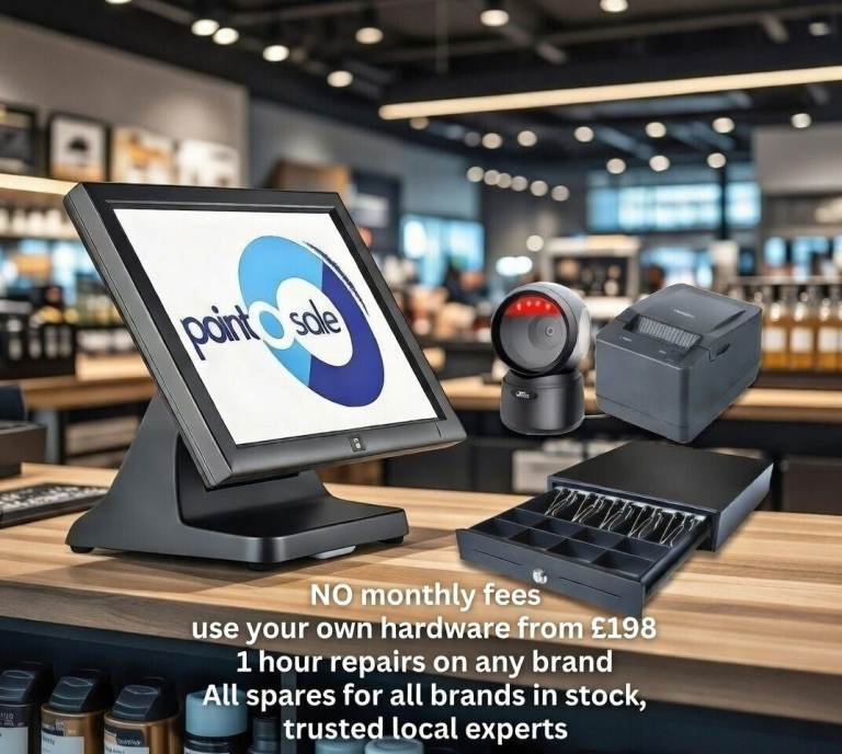 epos till system No monthly fees pizza fish chip shop restaurant supermarket versions for all trades