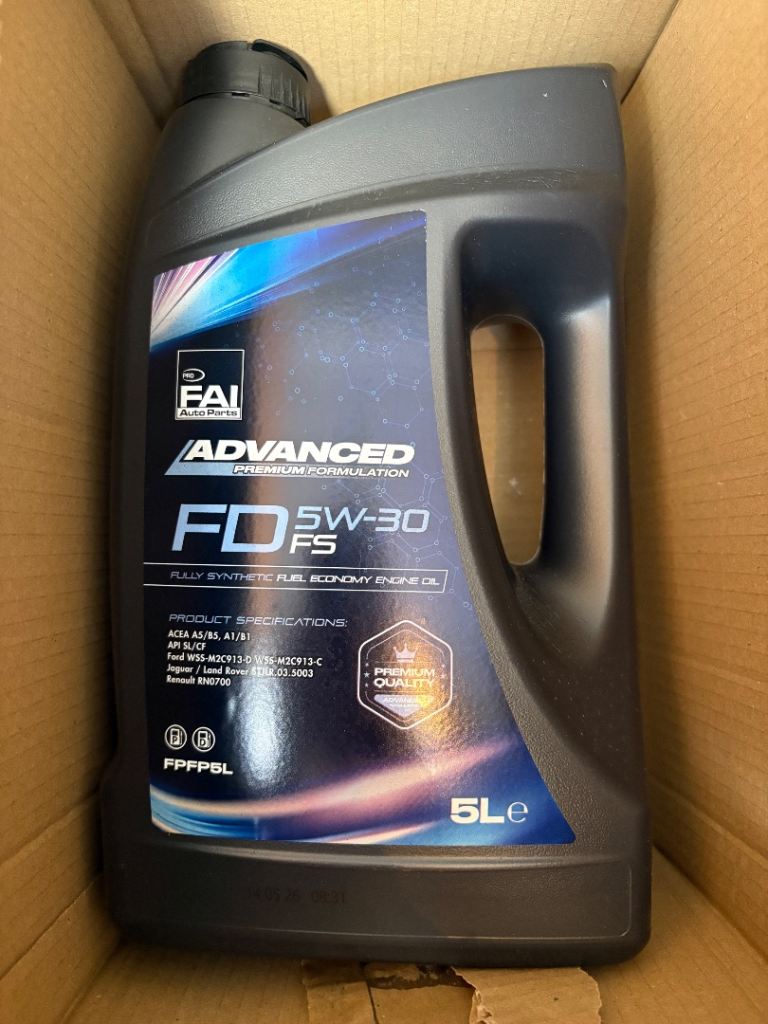 5L FD 5W-30 FS Engine Oil unopened