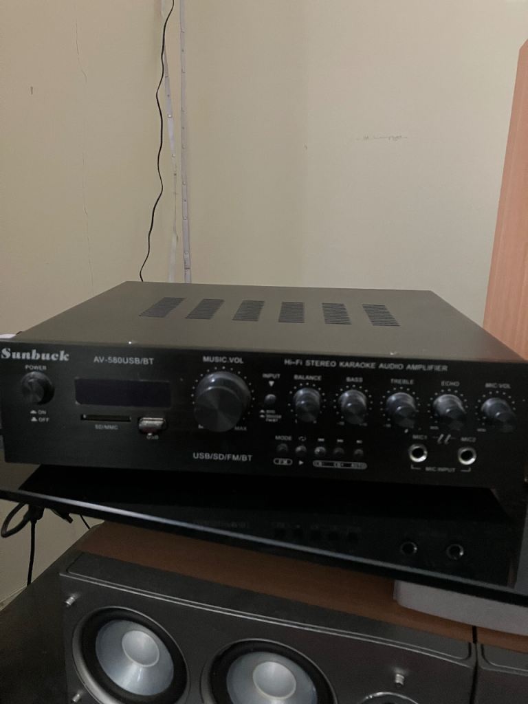 Surround sound amplifier 