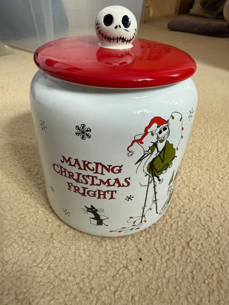 Nightmare before Christmas cookie/sweet jar